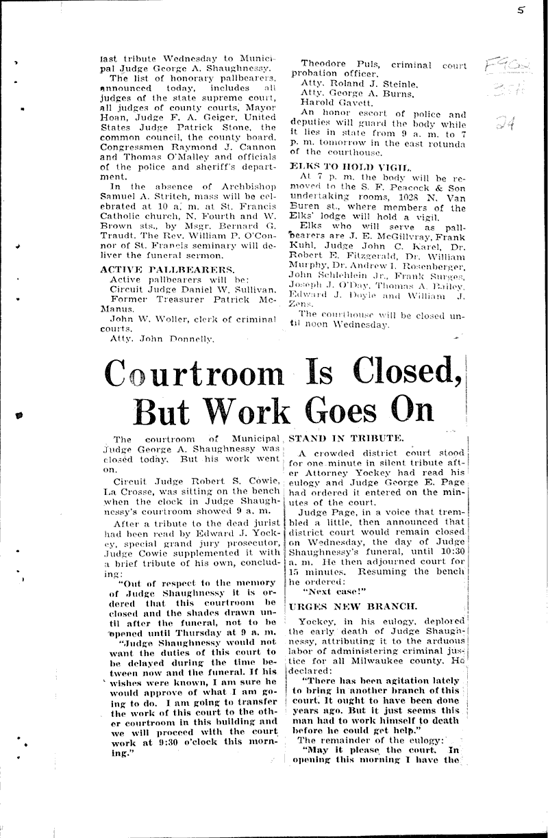  Source: Milwaukee Sentinel Topics: Government and Politics Date: 1933-09-14