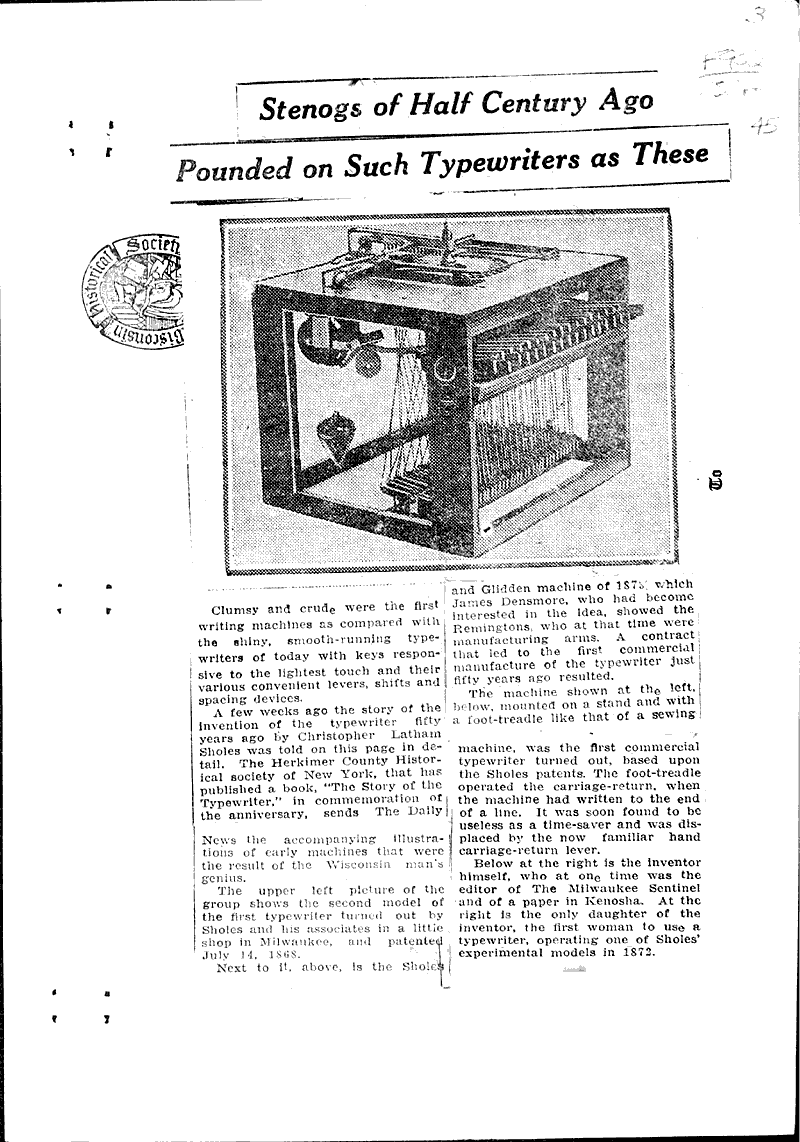  Source: Beloit Daily News Topics: Industry Date: 1923-07-14