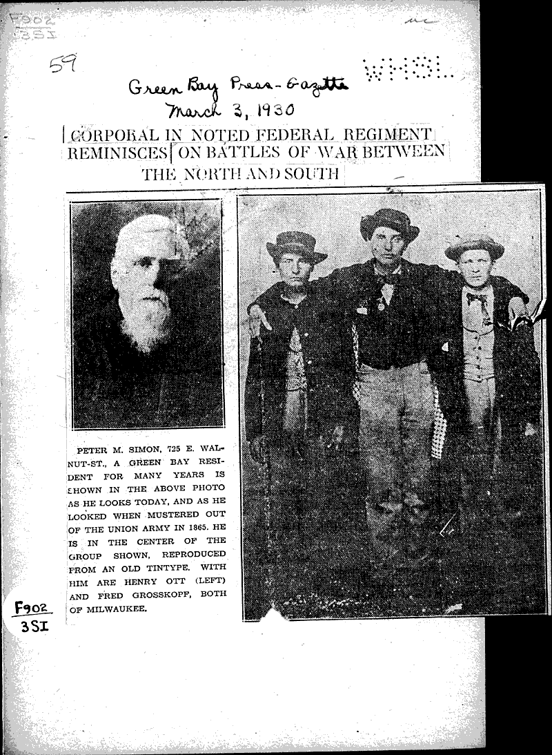  Source: Green Bay Press Gazette Date: 1930-03-03