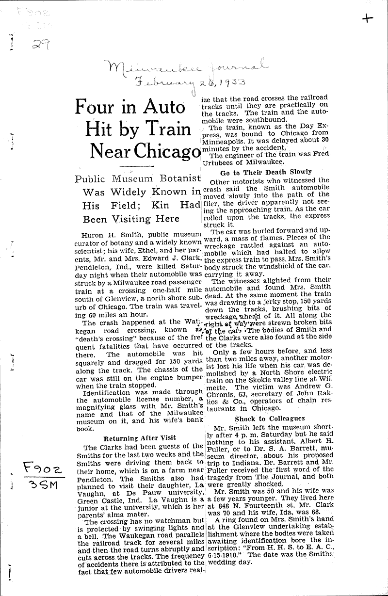  Source: Milwaukee Journal Date: 1933-02-26