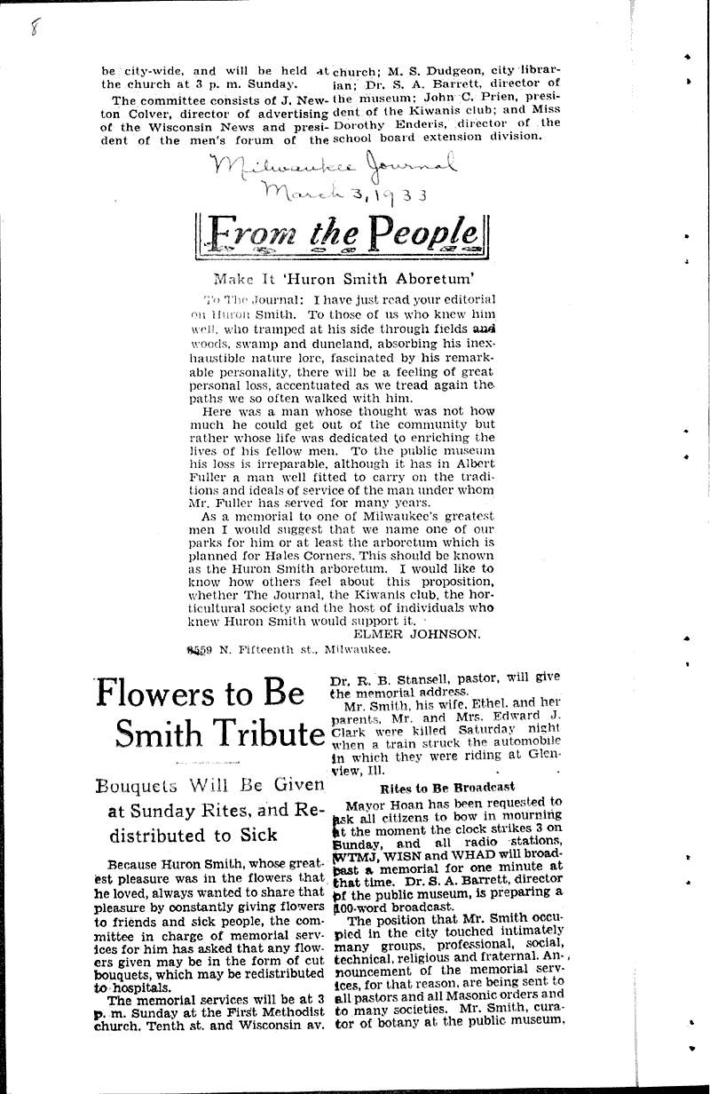  Source: Wisconsin News Date: 1933-02-25