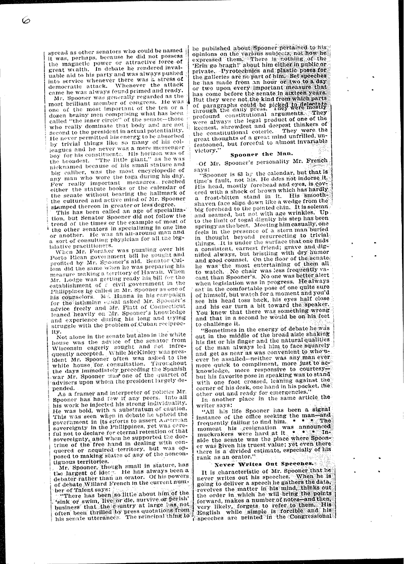  Source: Chicago Chronicle Topics: Government and Politics Date: 1907-04-07