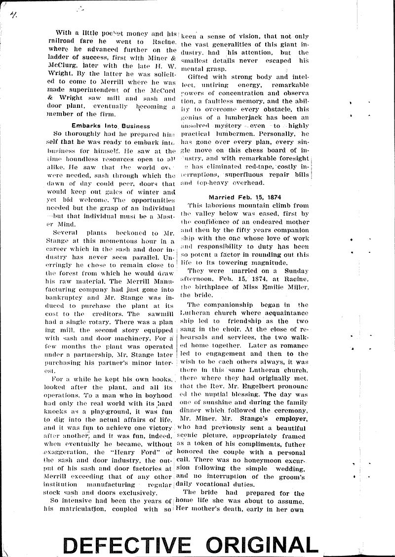 Source: Eagle River Review Date: 1924-02-13