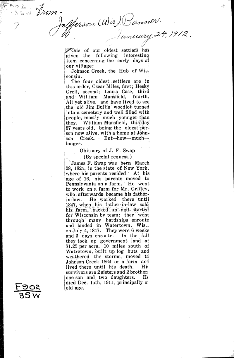  Source: Jefferson Banner Date: 1912-01-24