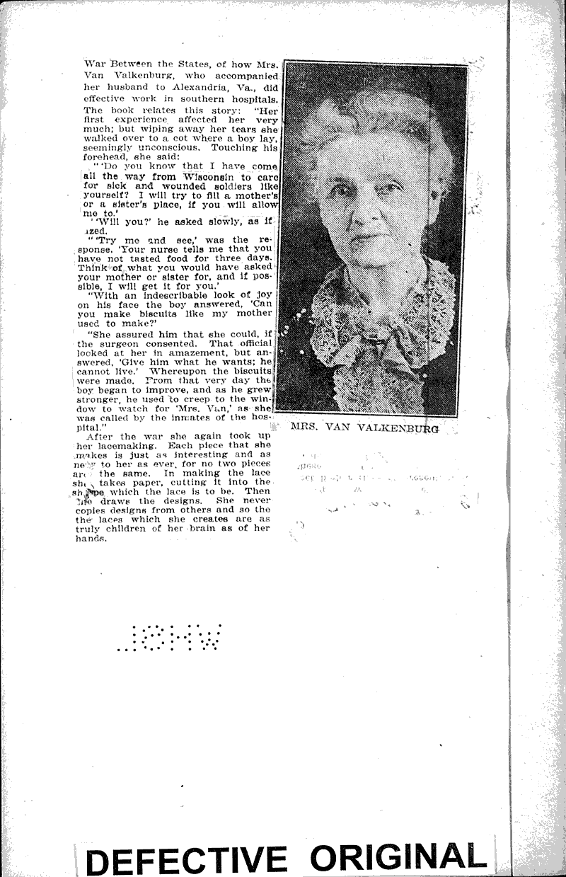  Source: Milwaukee Journal Topics: Civil War Date: 1922-06-11