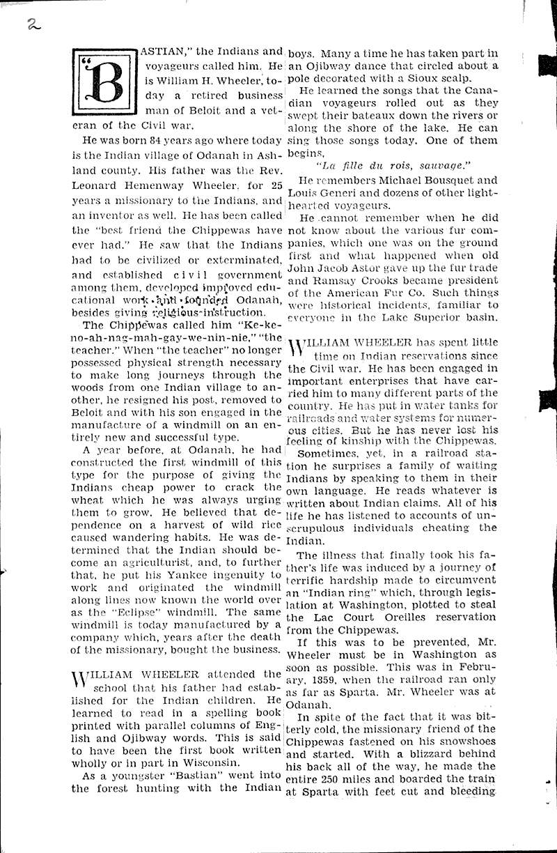  Source: Milwaukee Journal Topics: Indians and Native Peoples Date: 1931-01-25