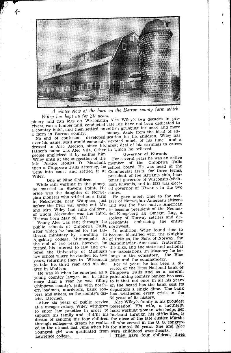  Source: Wisconsin State Journal Topics: Government and Politics Date: 1936-07-26