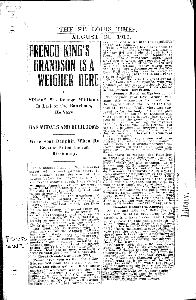  Source: St. Louis Times Topics: Immigrants Date: 1910-08-24