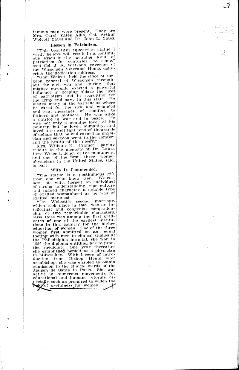  Source: Milwaukee Sentinel Topics: Wars Date: 1920-06-13