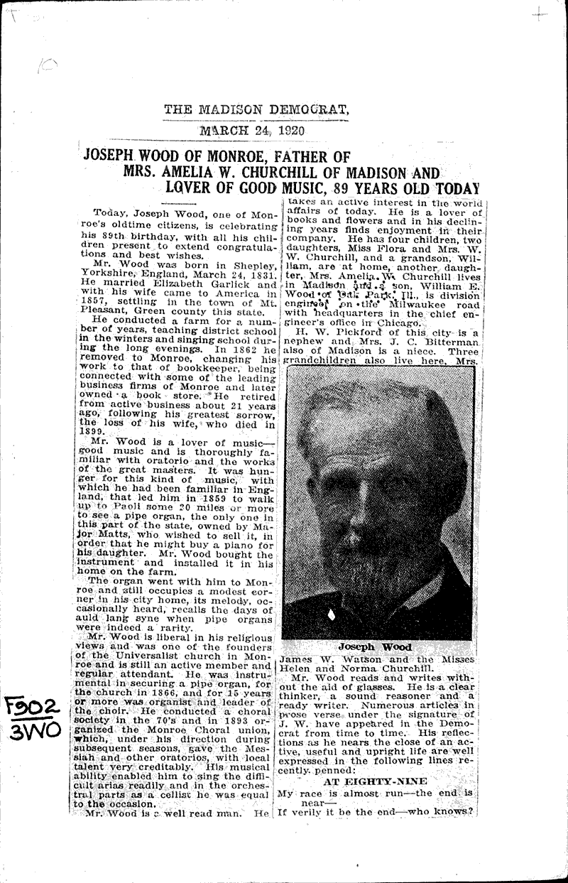  Source: Madison Democrat Date: 1920-03-24