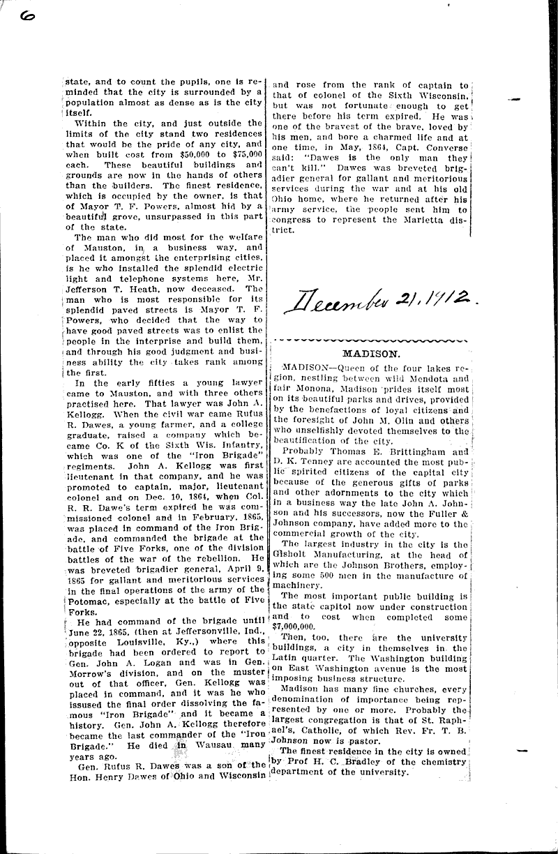  Source: Milwaukee Free Press Date: 1912-12-10