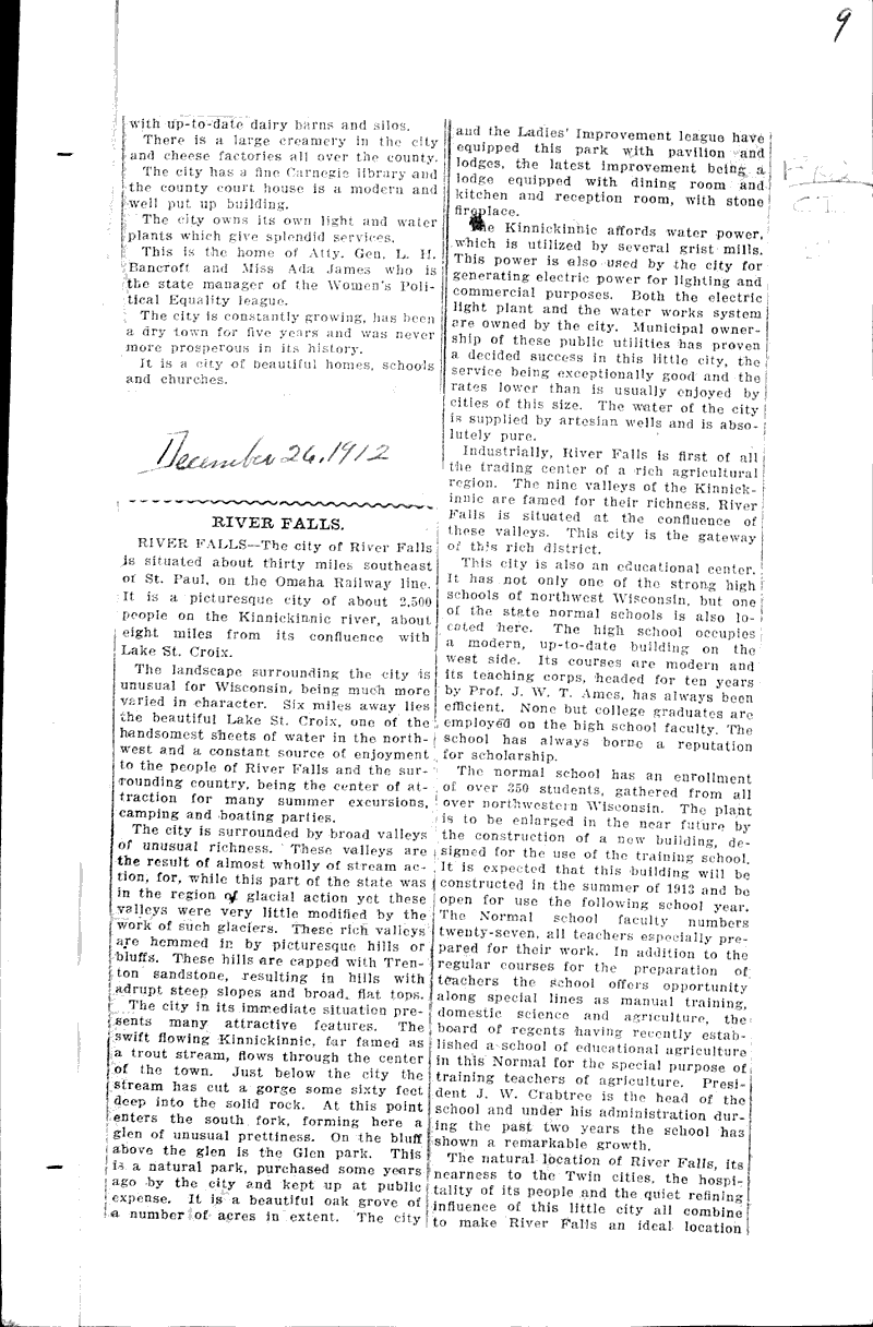  Source: Milwaukee Free Press Date: 1912-12-10