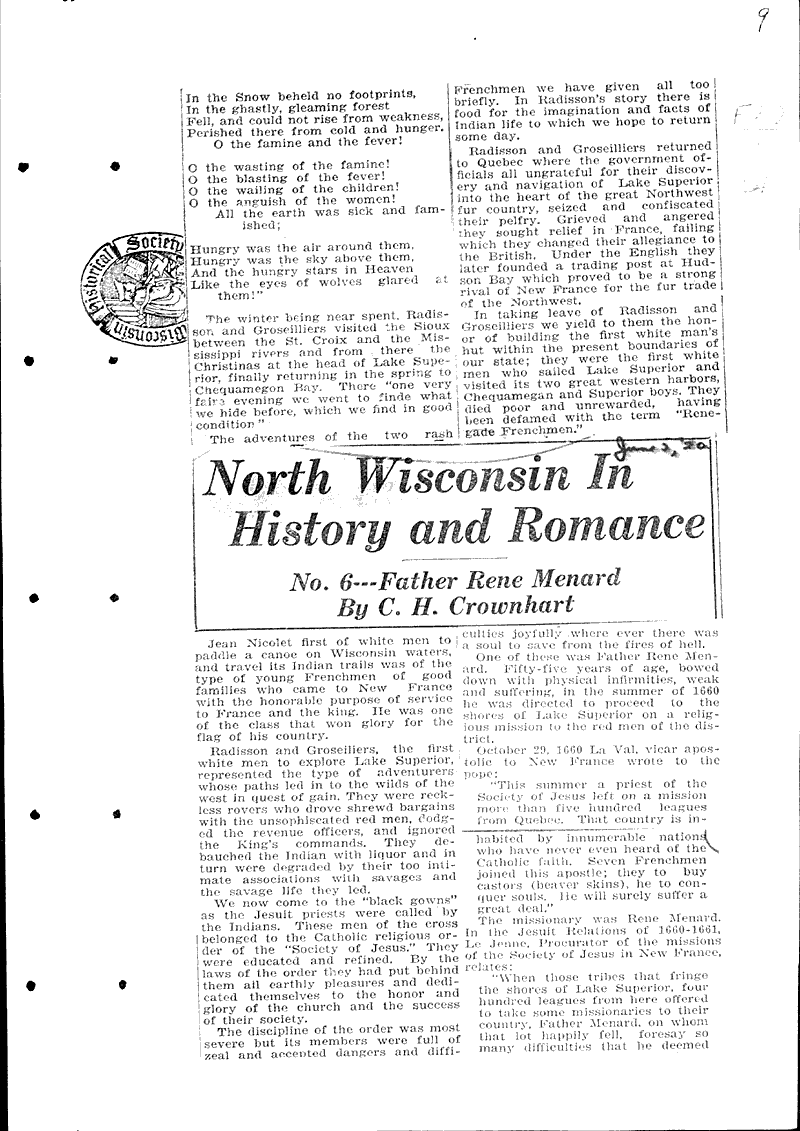  Source: Superior Telegram Topics: Church History Date: 1920-06-05