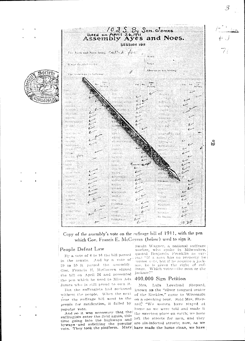  Source: Milwaukee Journal Topics: Social and Political Movements Date: 1925-01-04