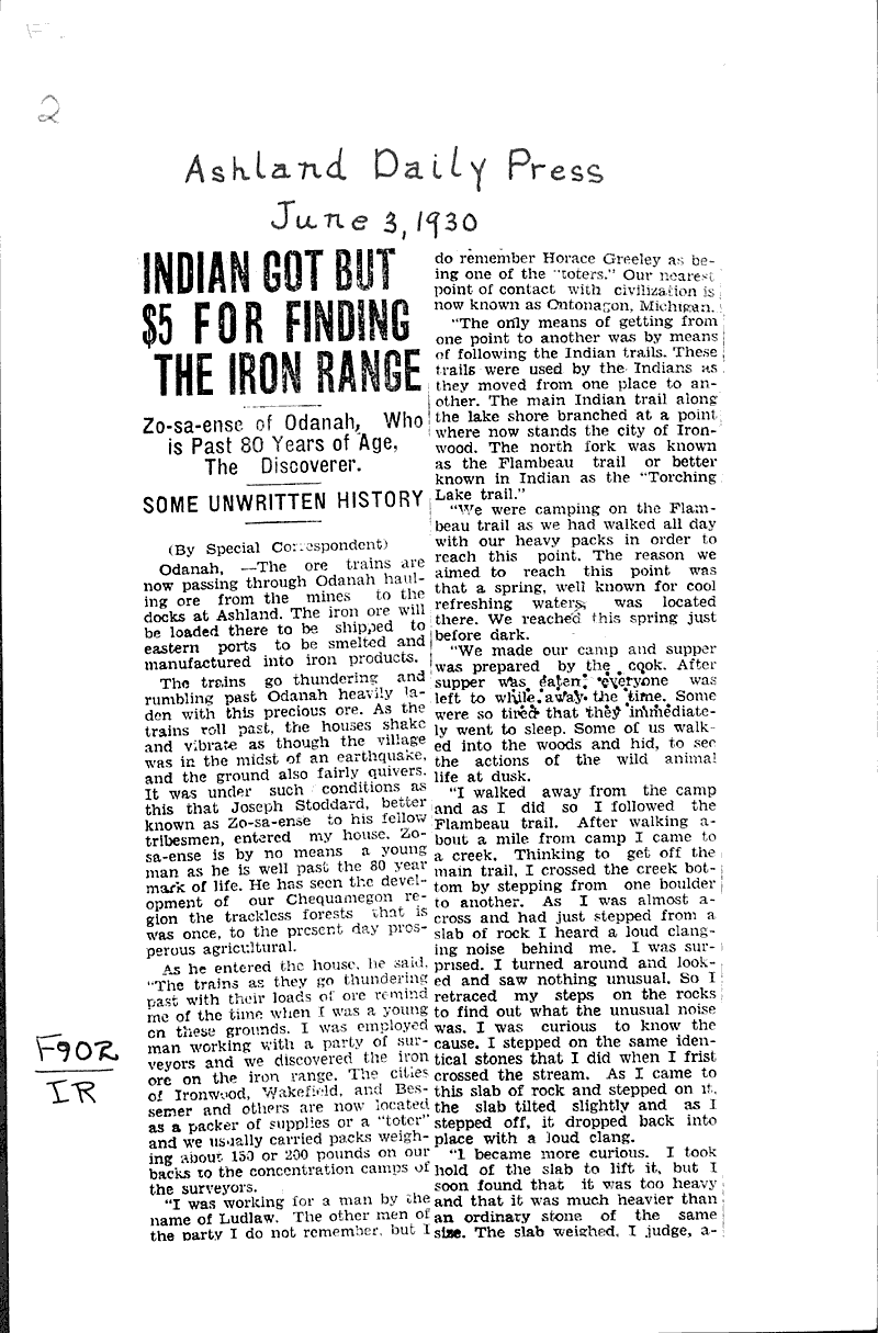  Source: Ashland Daily Press Topics: Industry Date: 1930-06-03