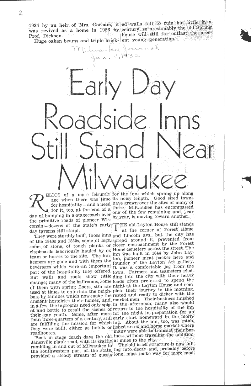  Source: Suburban Post Topics: Education Date: 1931-12-11