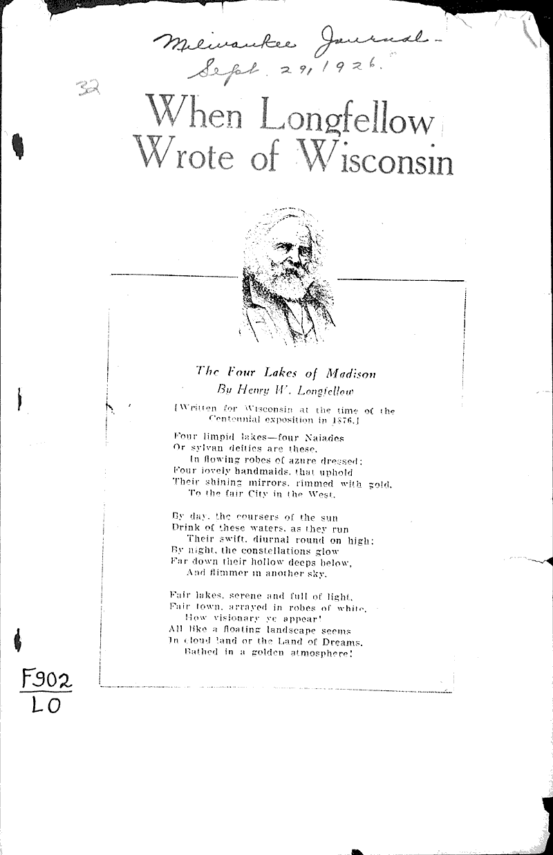  Source: Milwaukee Journal Topics: Art and Music Date: 1926-09-29