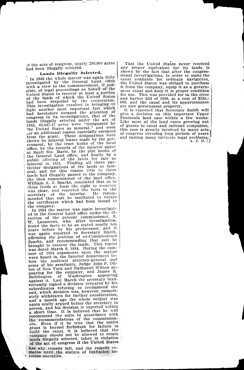  Source: Milwaukee Sentinel Topics: Transportation Date: 1895-07-20