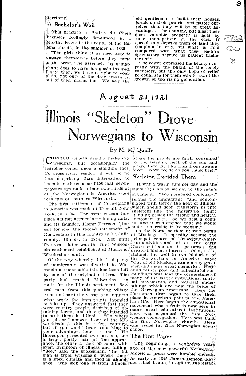  Source: Milwaukee Journal Date: 1921-08-14
