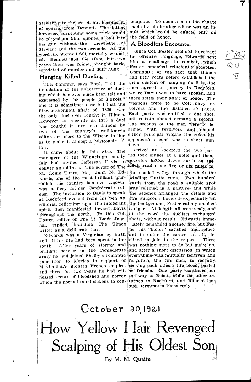  Source: Milwaukee Journal Topics: Indians and Native Peoples Date: 1921-10-30