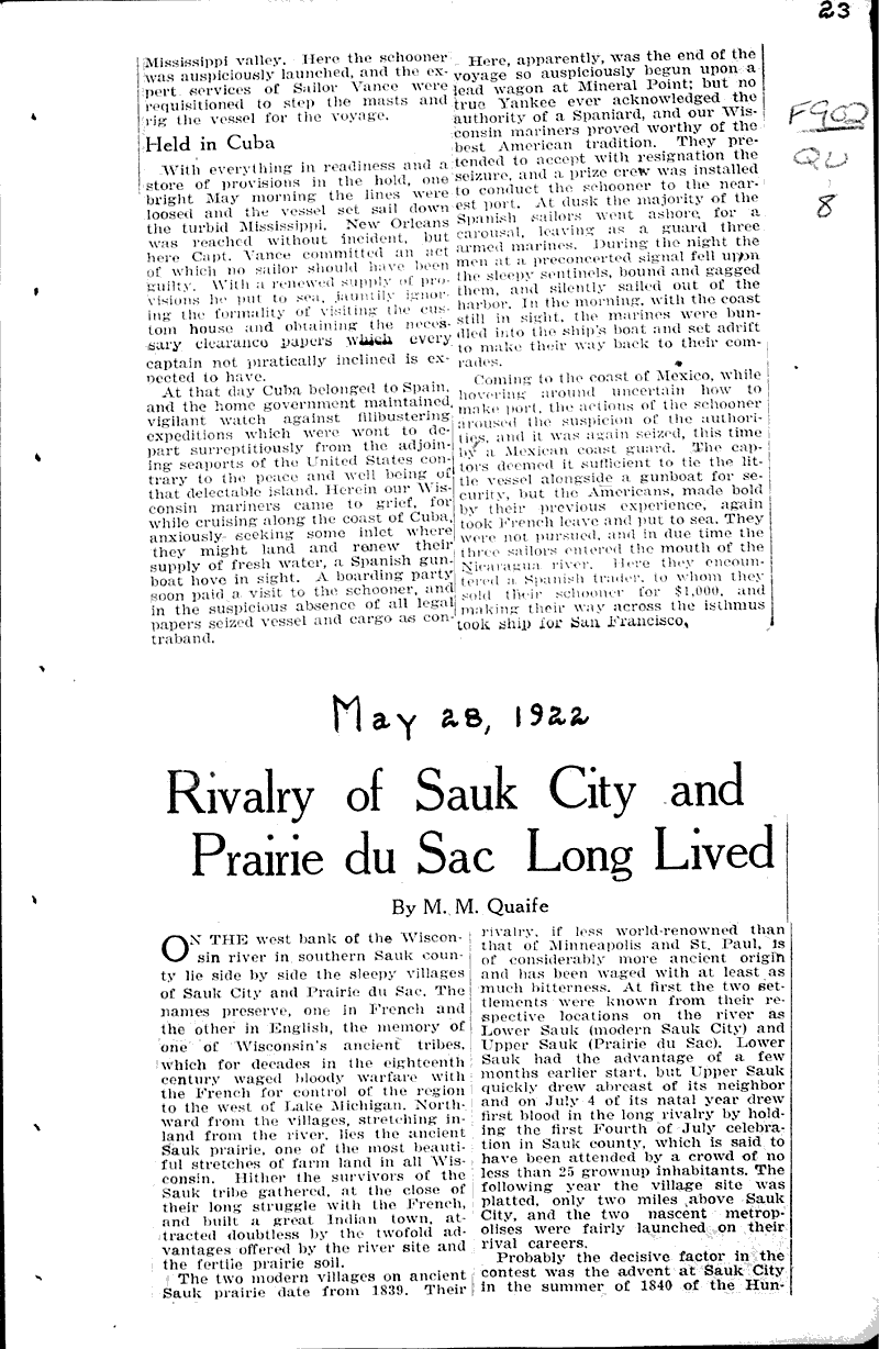  Source: Milwaukee Journal Topics: Transportation Date: 1922-05-21