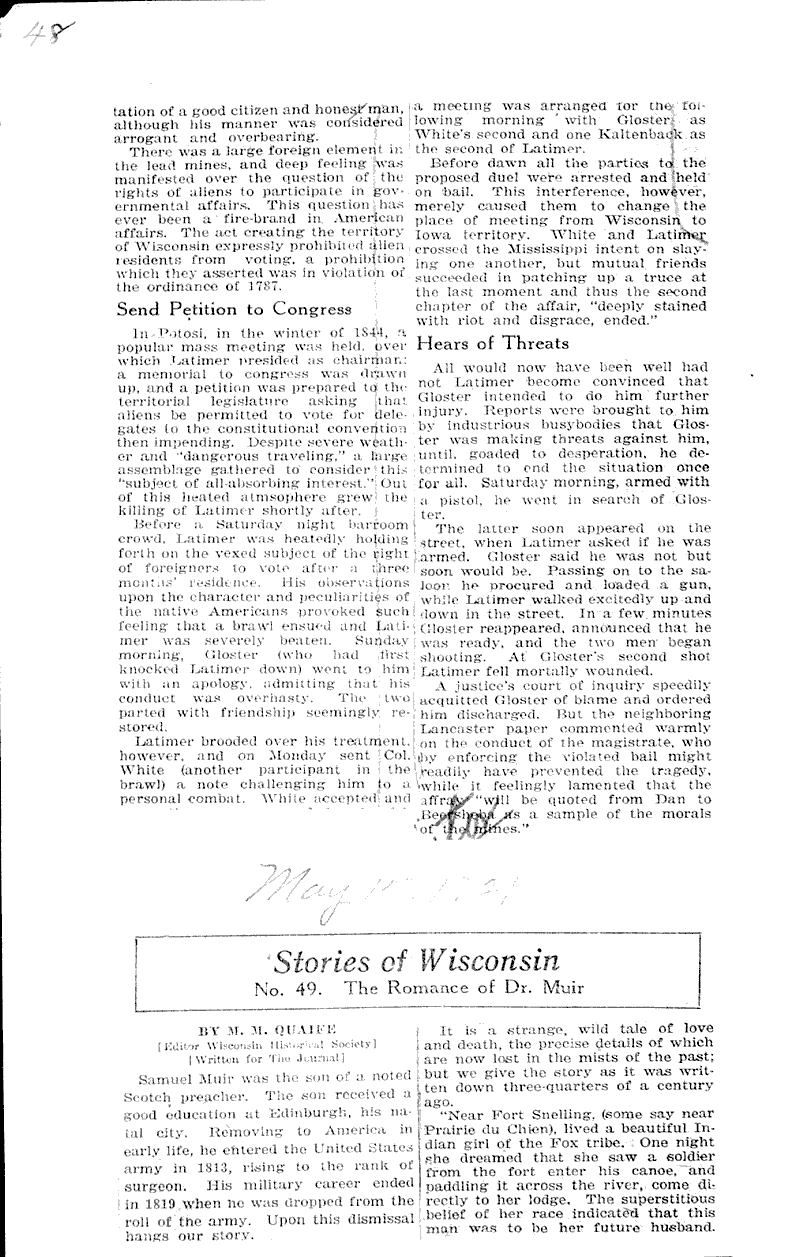  Source: Milwaukee Journal Topics: Government and Politics Date: 1921-03-27