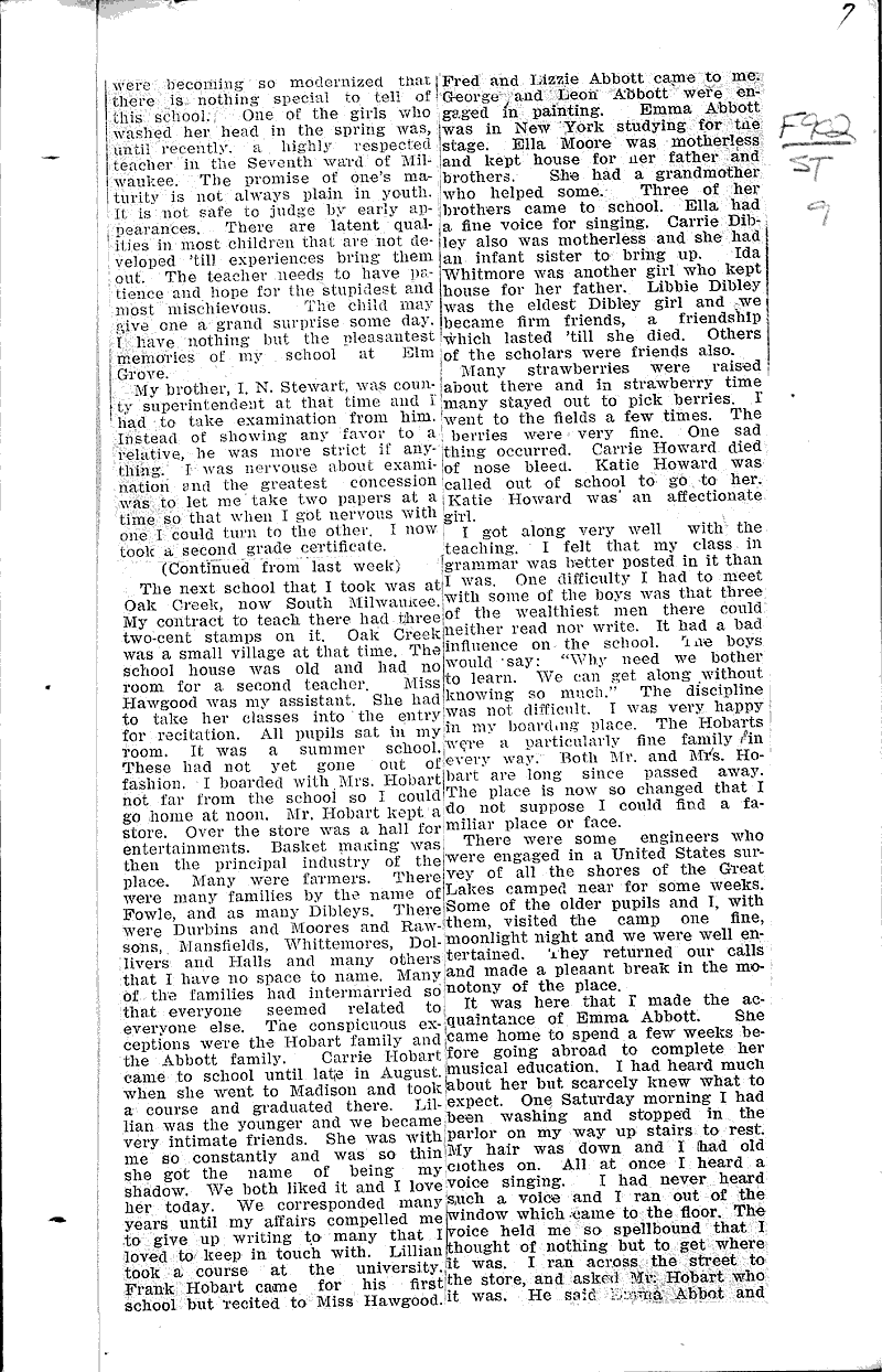  Source: Waukesha Freeman Topics: Education Date: 1912-05-23