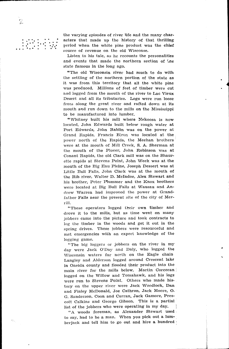  Source: Stevens Point Daily Journal Topics: Industry Date: 1930-05-31