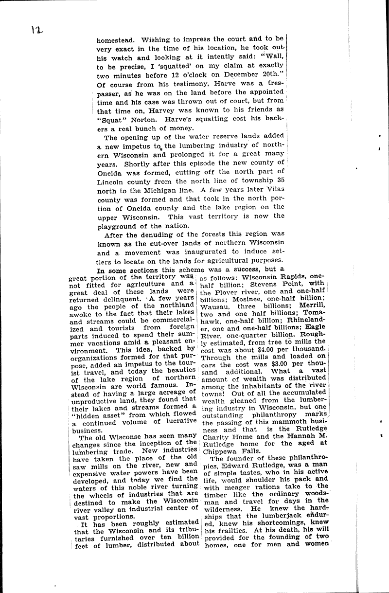  Source: Stevens Point Daily Journal Topics: Industry Date: 1930-05-31