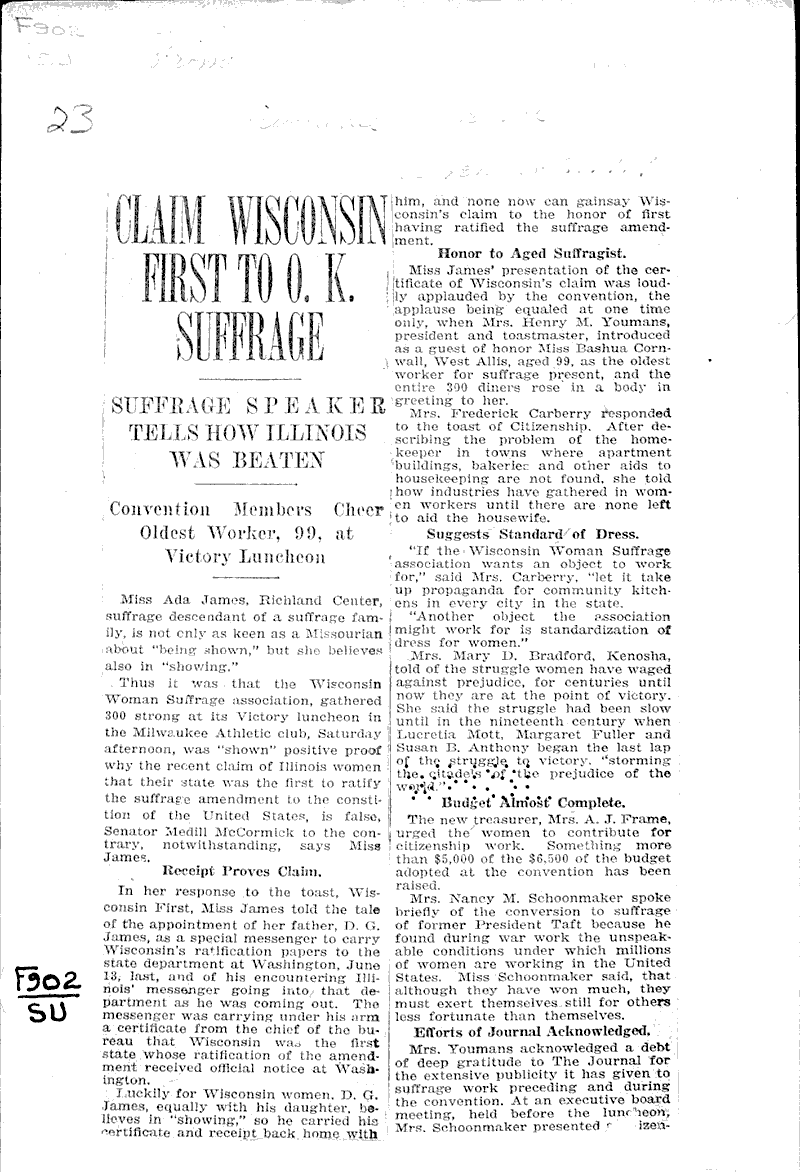  Source: Milwaukee Journal Topics: Social and Political Movements Date: 1919-11-02