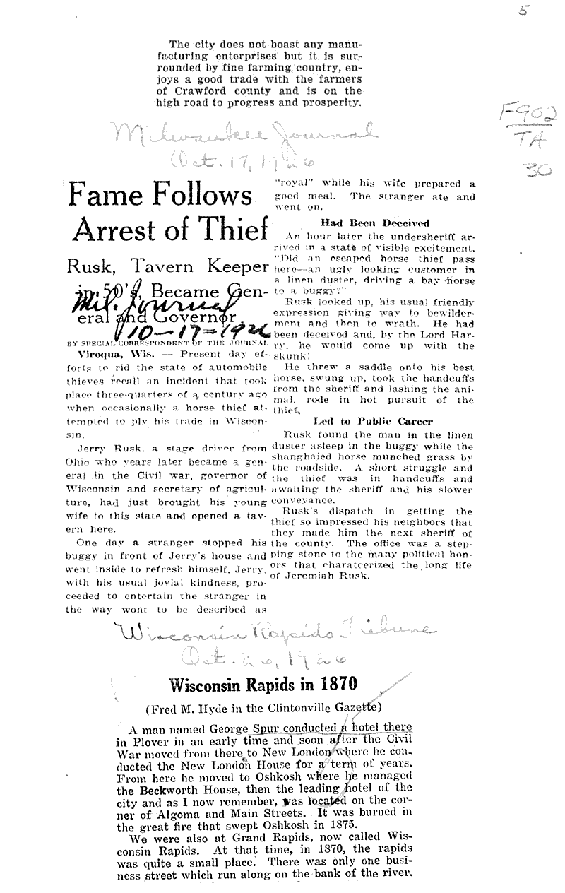  Source: Milwaukee Journal Date: 1926-03-29