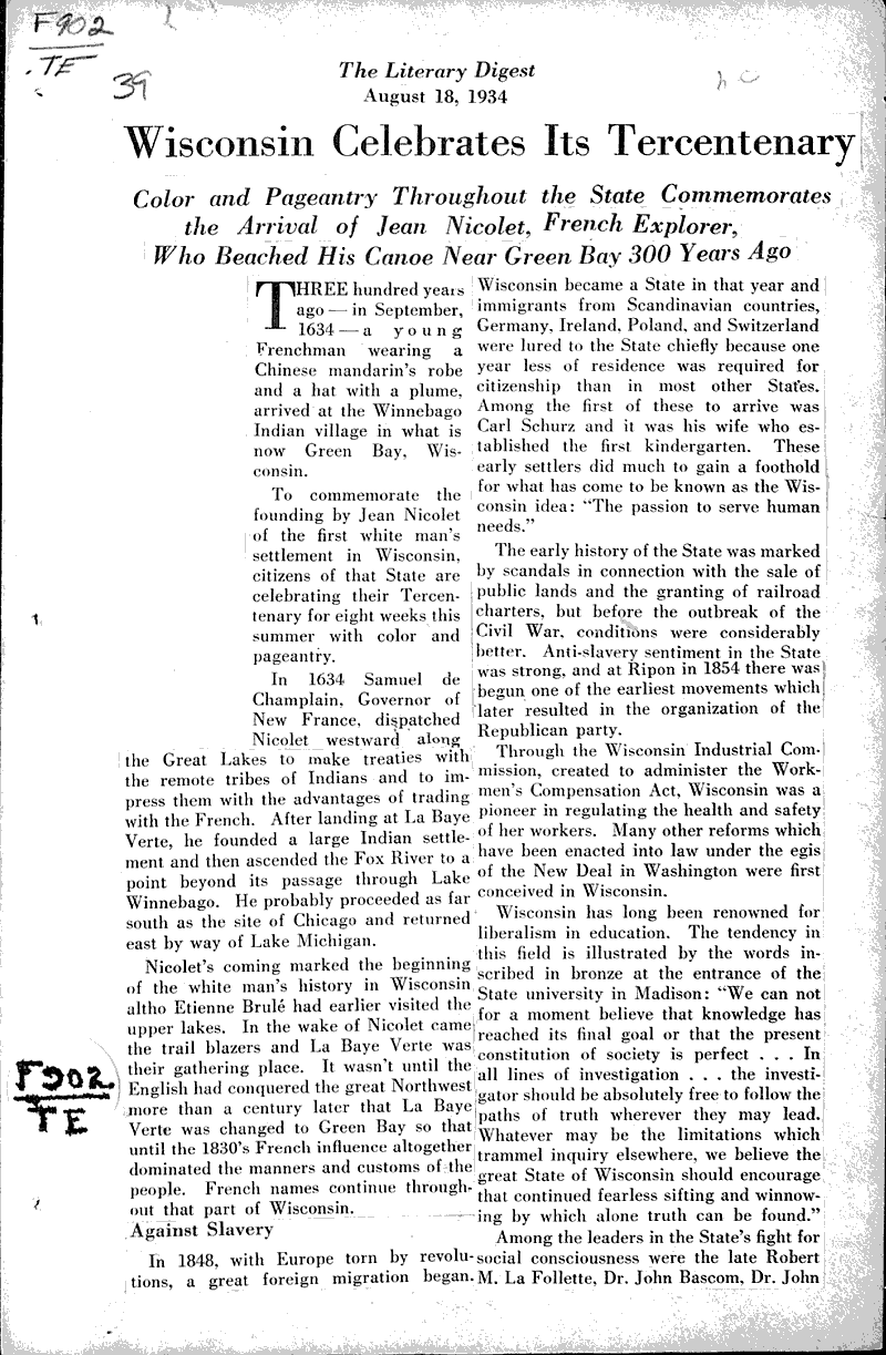  Source: Literary Digest Date: 1934-08-18