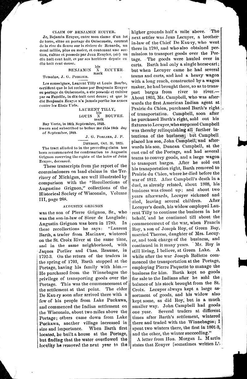  Source: Wisconsin State Register Topics: Government and Politics Date: 1883-06-23