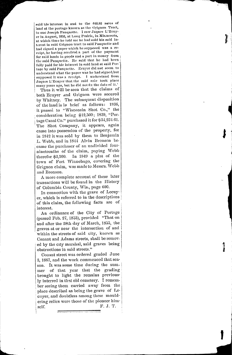  Source: Wisconsin State Register Topics: Government and Politics Date: 1883-06-23