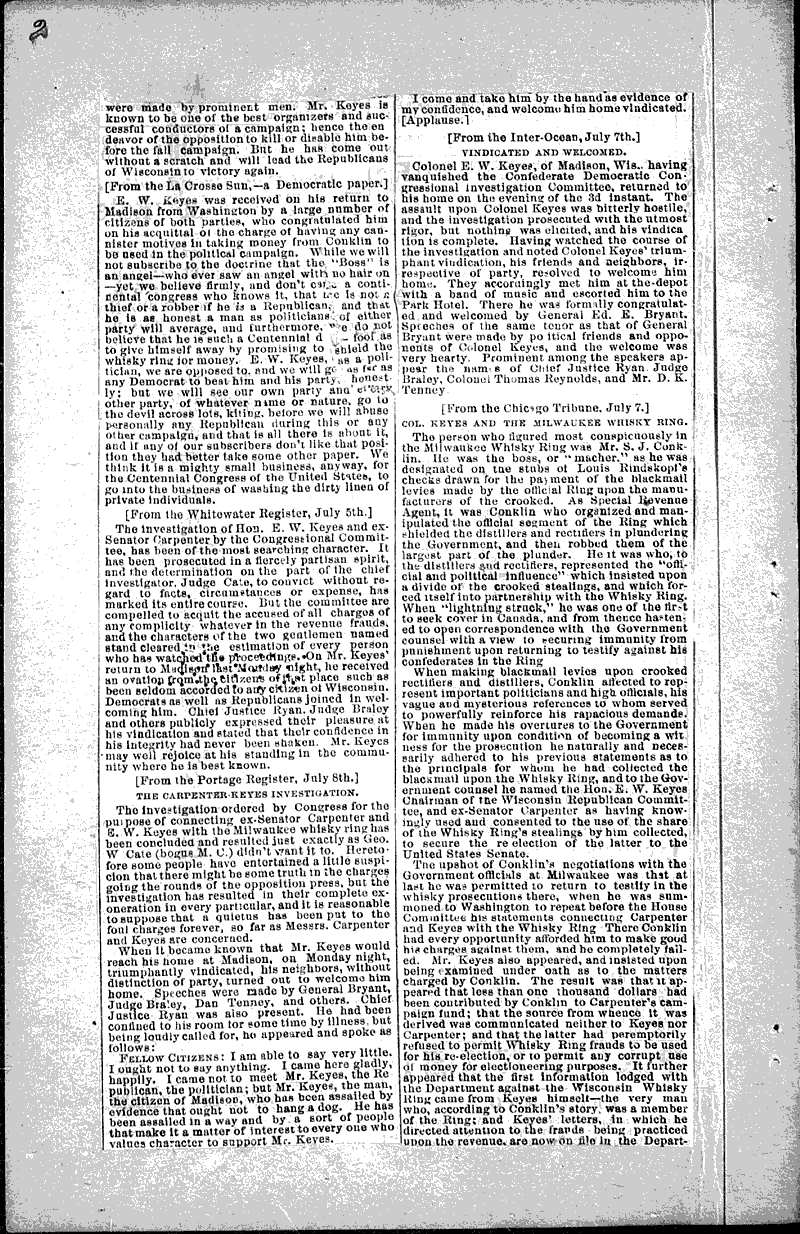  Source: Republican and Leader Topics: Government and Politics Date: 1876-06-27