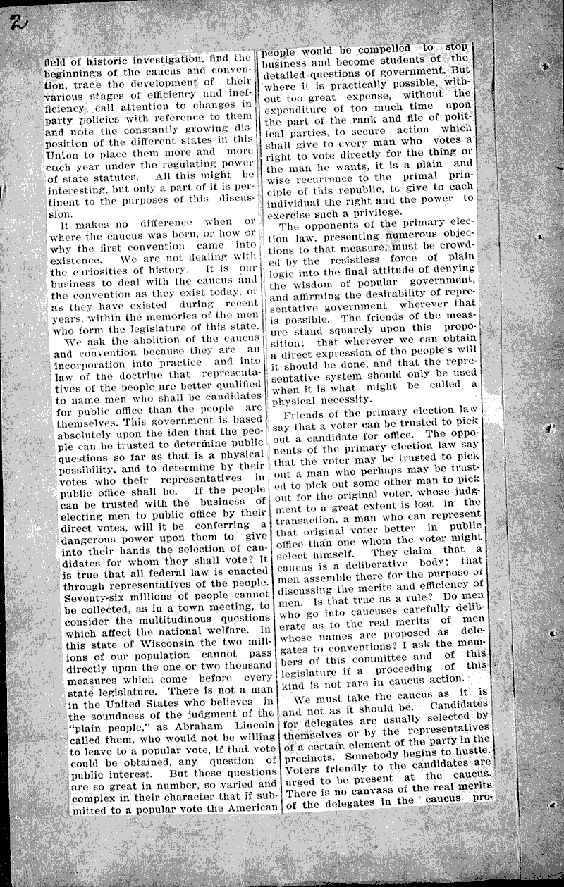  Source: Brodhead Register Topics: Government and Politics Date: 1901-02-27