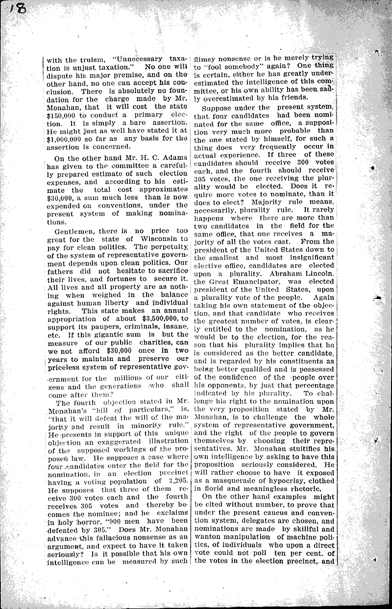  Source: Brodhead Register Topics: Government and Politics Date: 1901-02-27