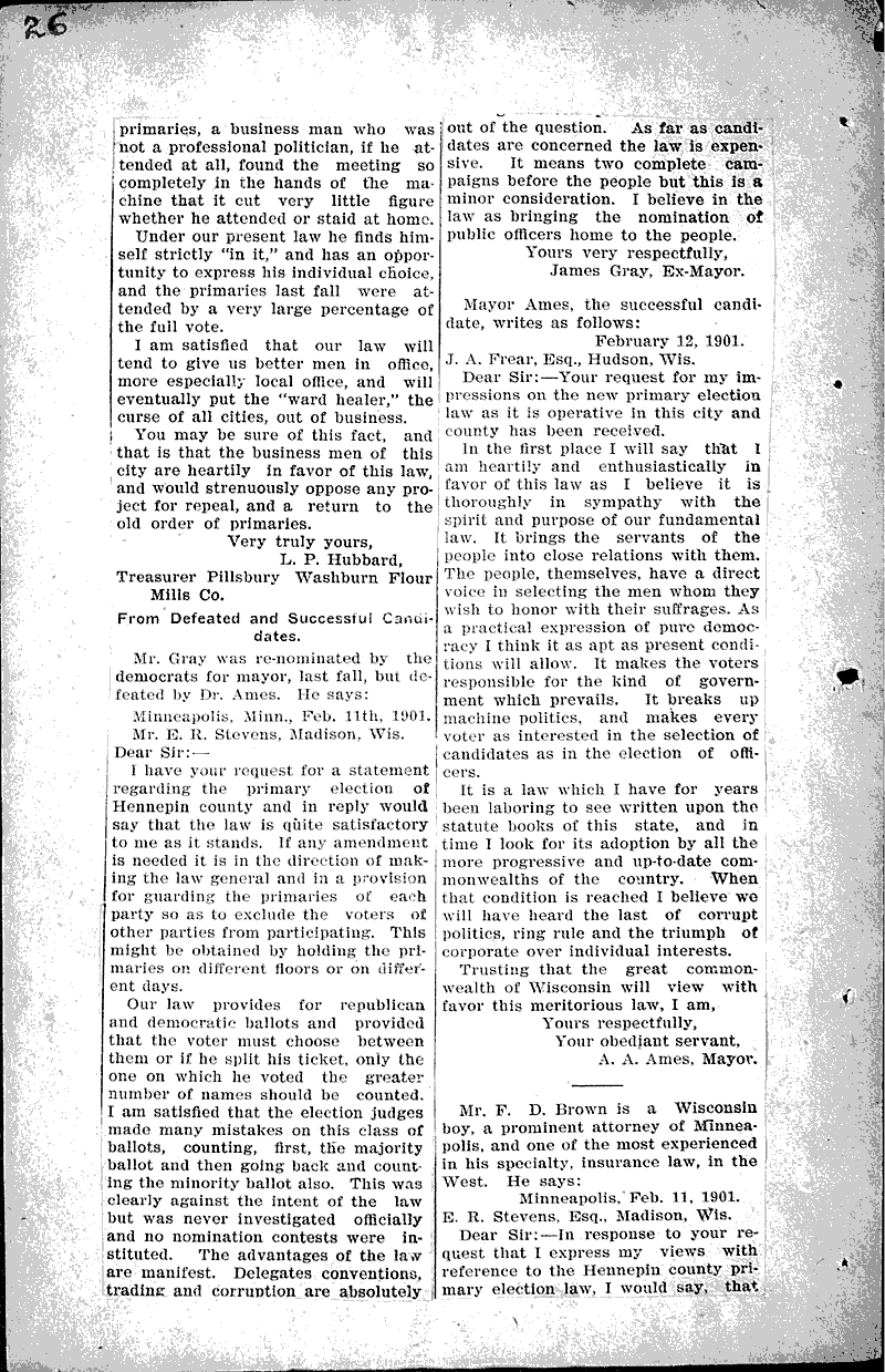  Source: Brodhead Register Topics: Government and Politics Date: 1901-02-27