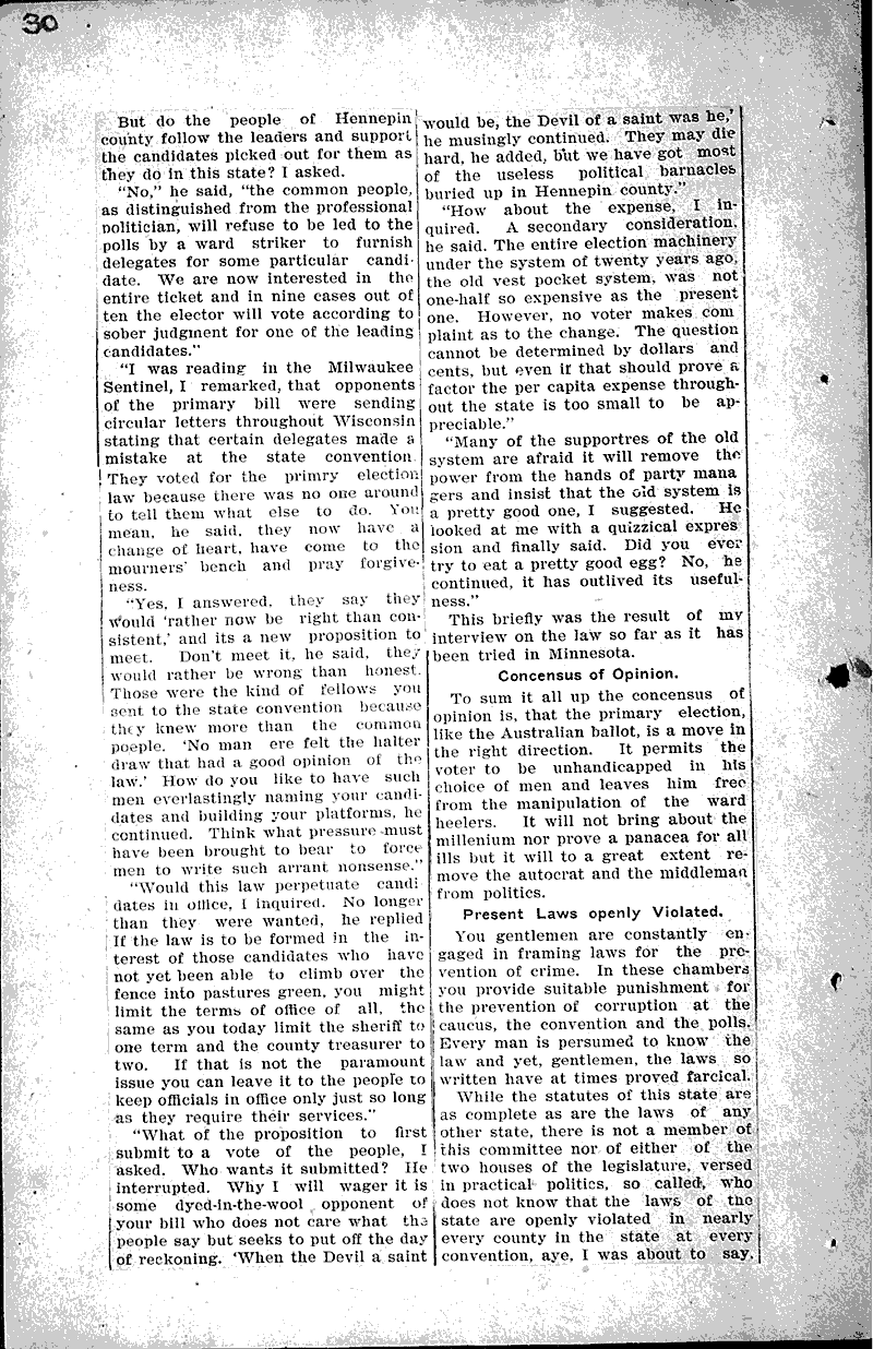  Source: Brodhead Register Topics: Government and Politics Date: 1901-02-27