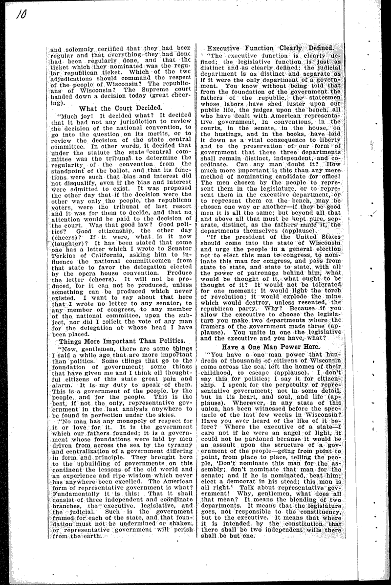  Source: Milwaukee Sentinel Topics: Government and Politics Date: 1904-10-06