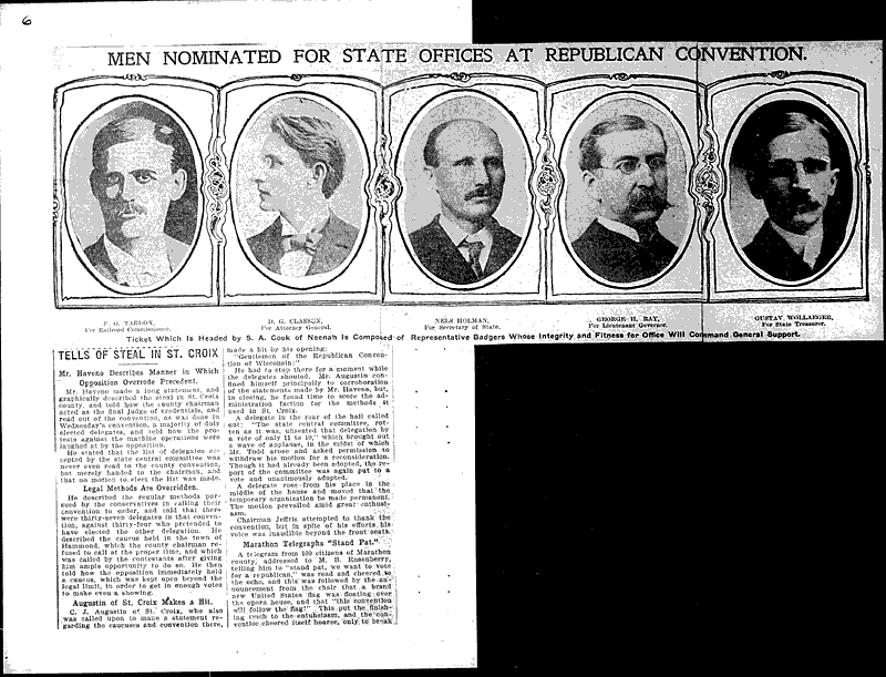  Source: Milwaukee Sentinel Topics: Government and Politics Date: 1904-05-20