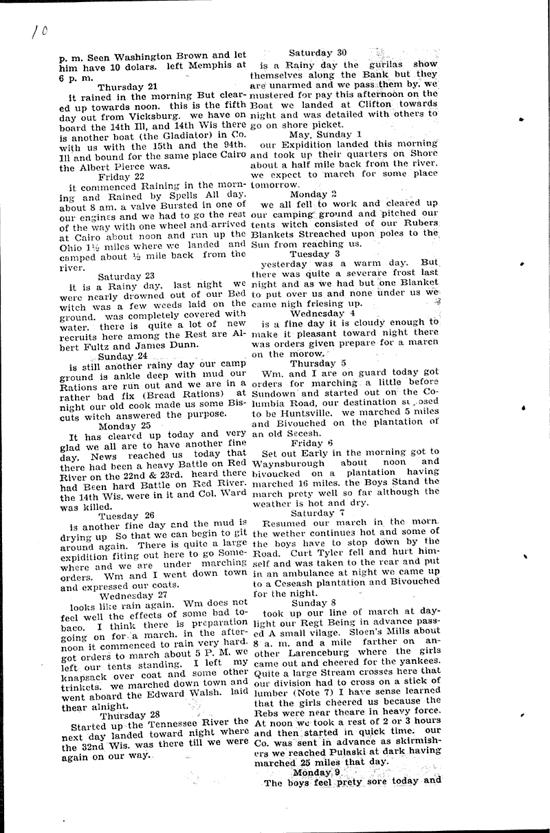  Source: Antigo Daily Journal Topics: Civil War Date: 1939-03-09