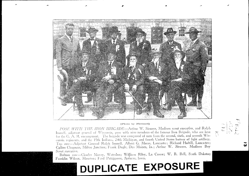  Source: Wisconsin State Journal Topics: Civil War Date: 1928-06-10