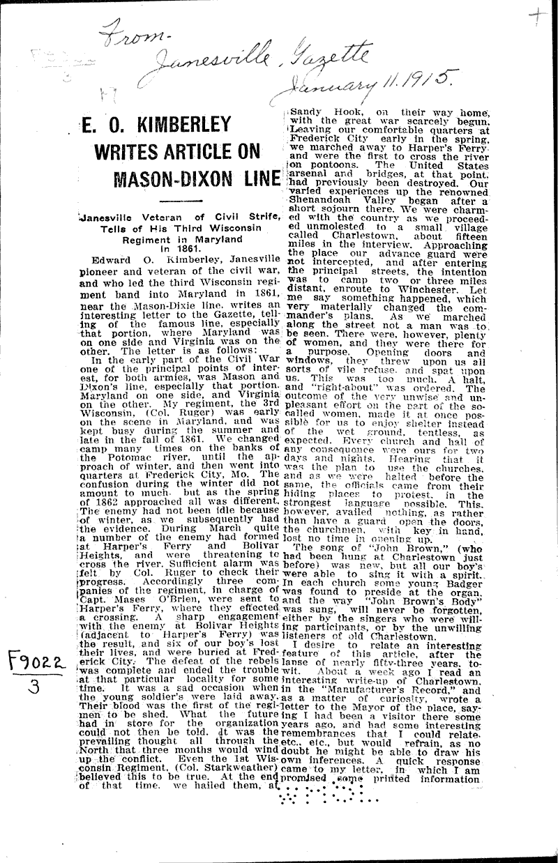  Topics: Civil War Date: 1915-01-11