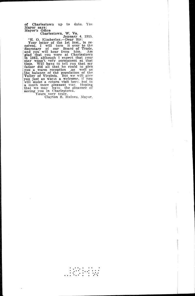  Topics: Civil War Date: 1915-01-11
