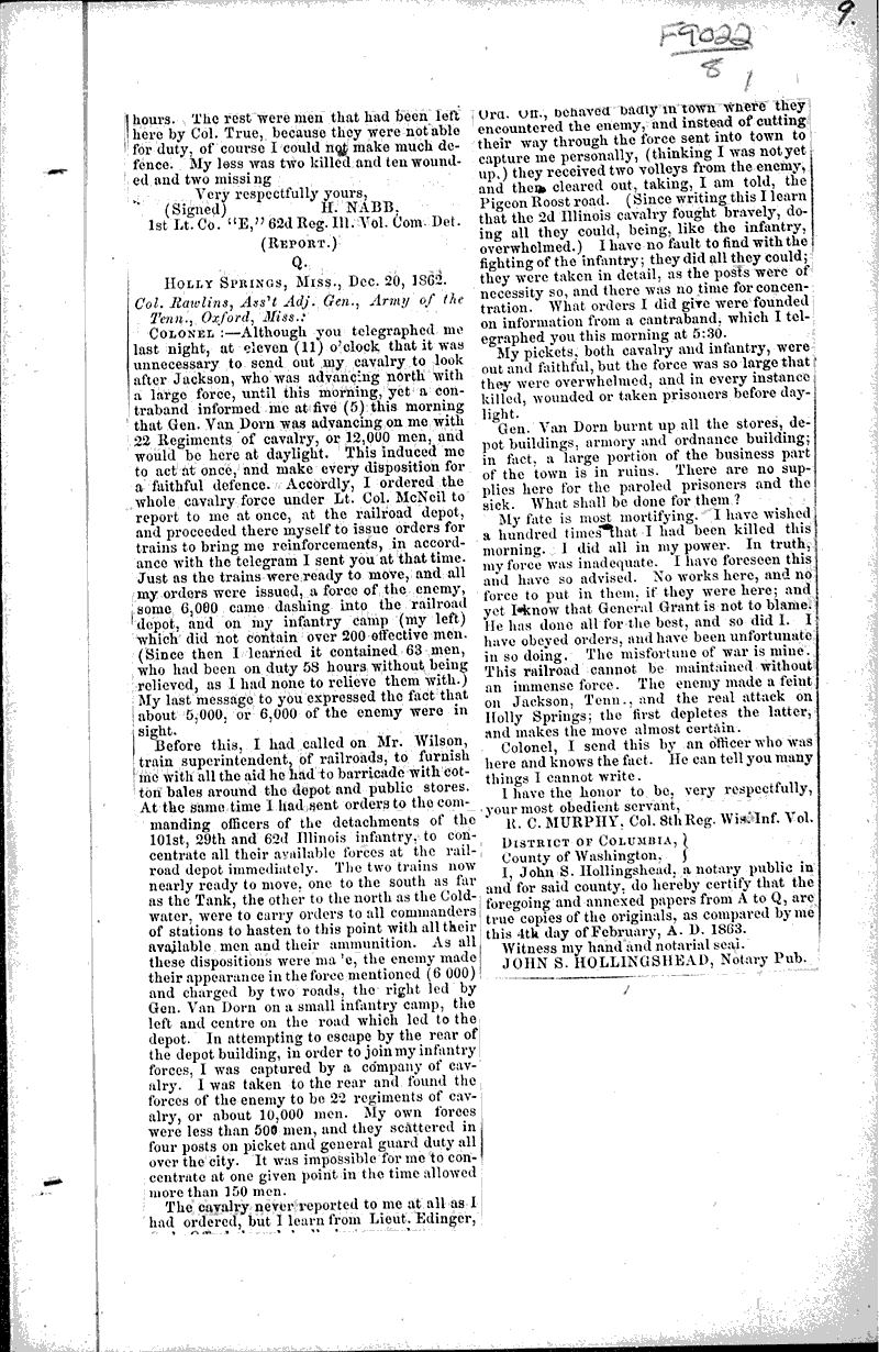  Topics: Civil War Date: 1863-03-24