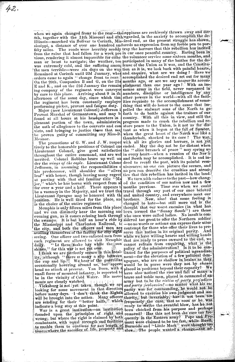 Topics: Civil War Date: 1863-02-25