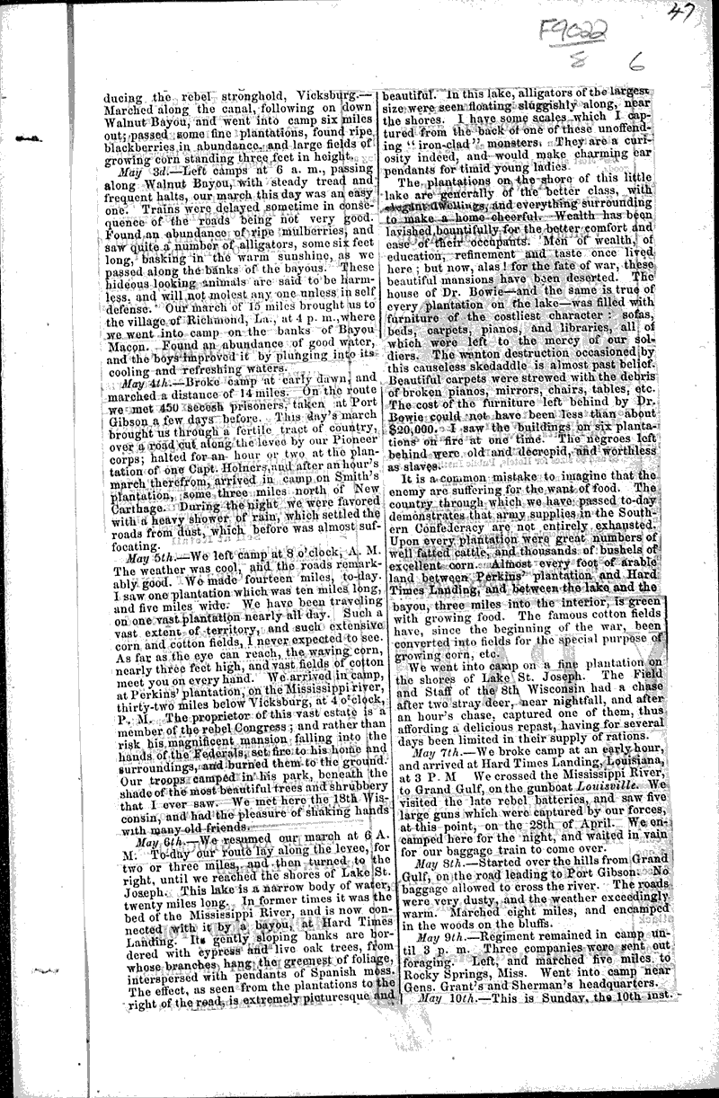  Topics: Civil War Date: 1863-06-06