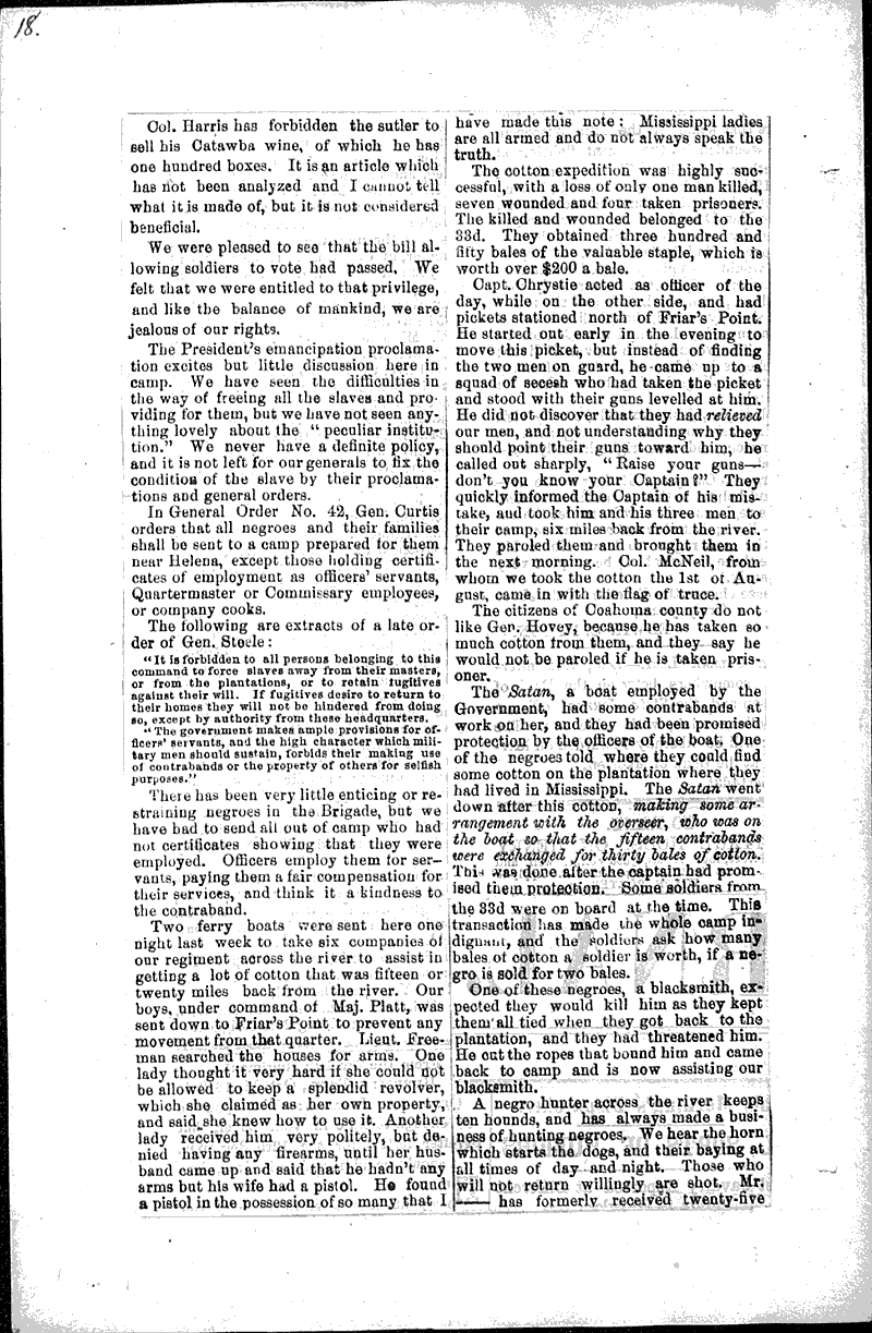  Topics: Civil War Date: 1862-10-13