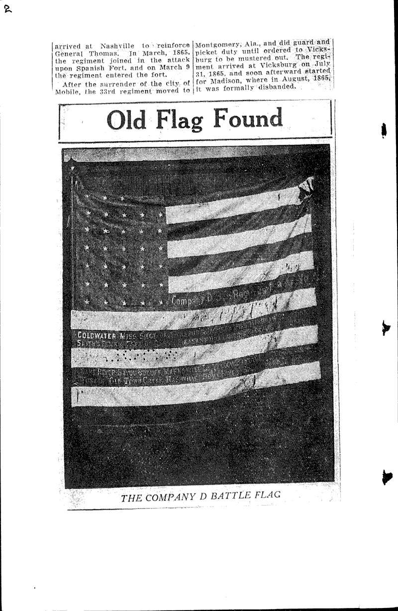 Topics: Civil War Date: 1930-05-18